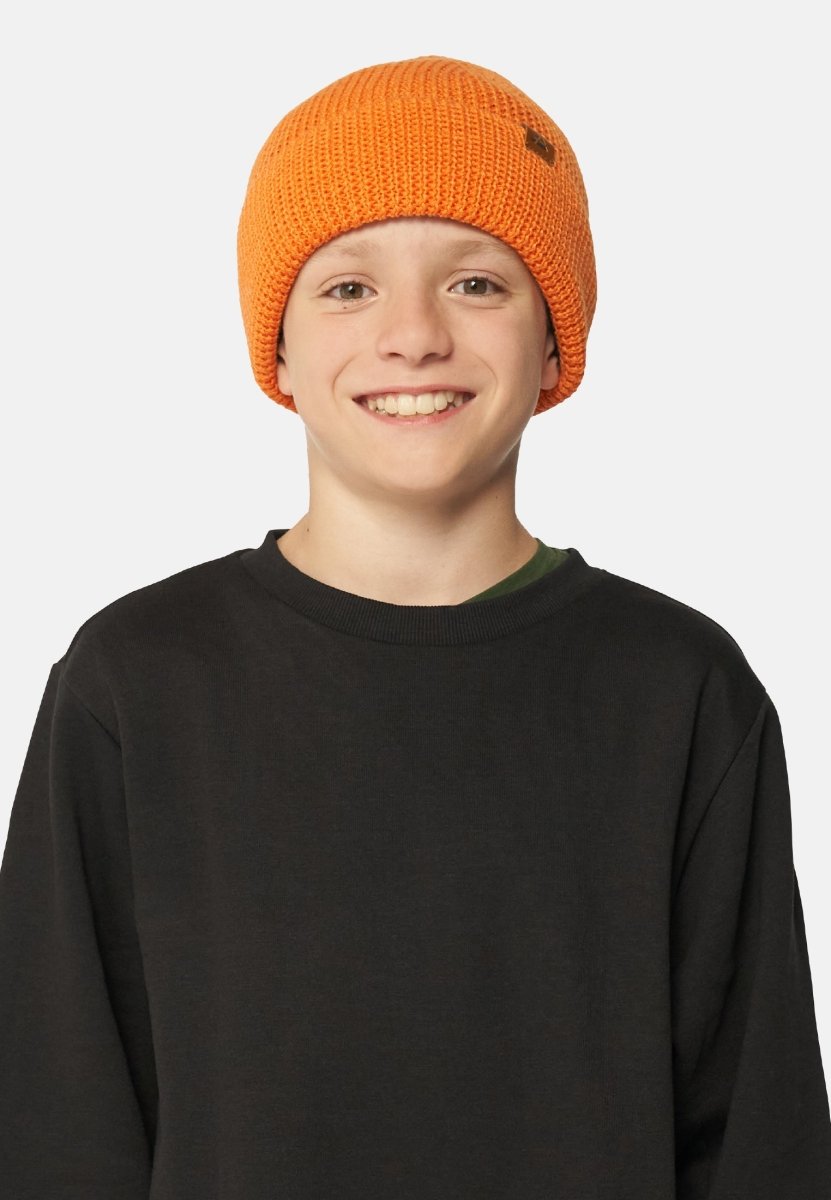 KIDS MERINO BEANIE WITH POLAR FLEECE - DANISH ENDURANCE