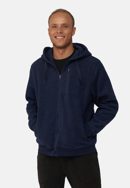 MEN'S HIGH PILE FLEECE HOODED JACKET - DANISH ENDURANCE