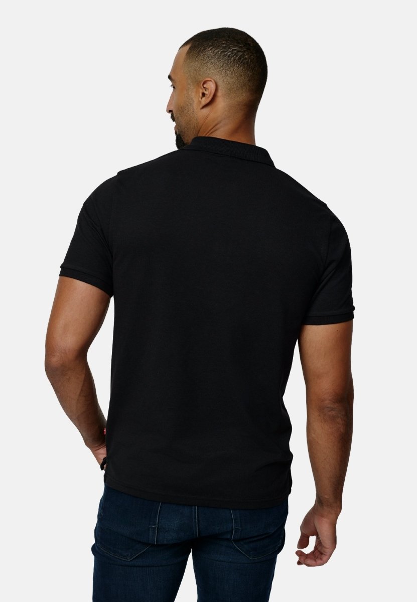 Mens black polo shirt hotsell with pocket