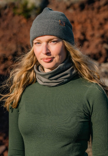 MERINO BEANIE WITH POLAR FLEECE - DANISH ENDURANCE