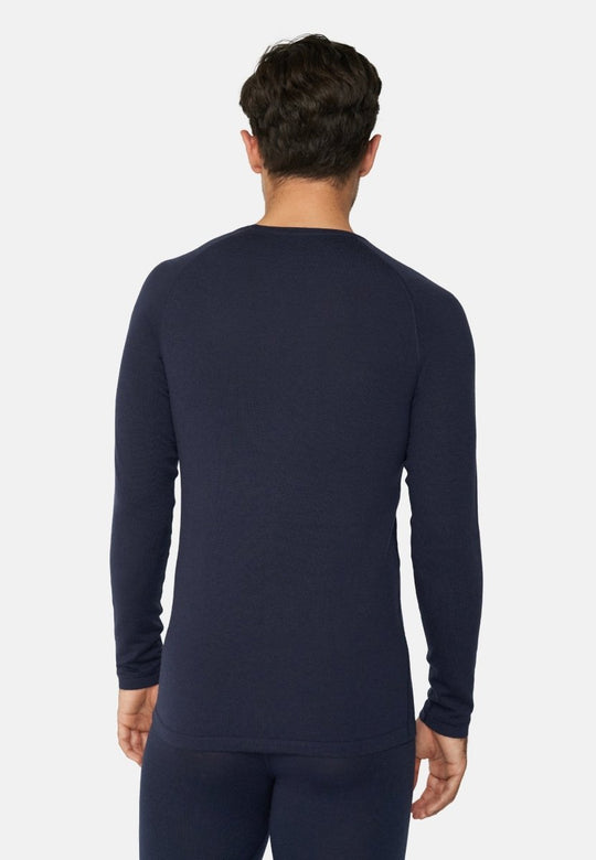 MERINO WOOL BASE LAYER SHIRT FOR MEN DANISH ENDURANCE