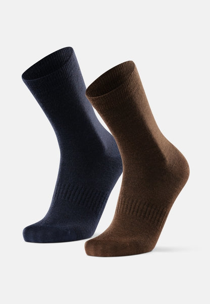 Unisex Everyday Wool Sock 2Pk  Soft Classic Wool Liner Sock