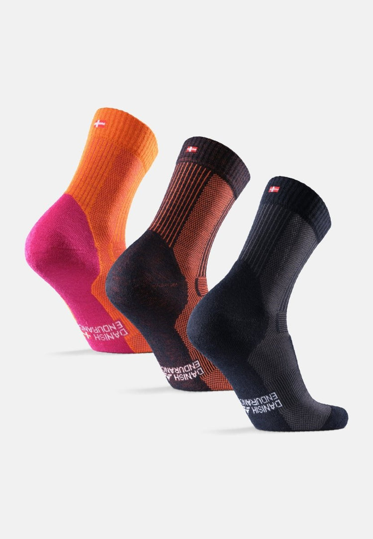 DANISH ENDURANCE Light Outdoor Walking Socks, Hiking, Merino Wool, Unisex,  3 Pack, Socks -  Canada