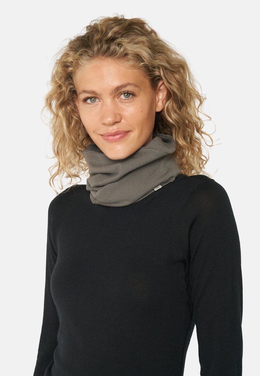 Cache-cou en laine mérinos pour hommes et femmes, masque facial unisexe,  cache-cou, tube, écharpe