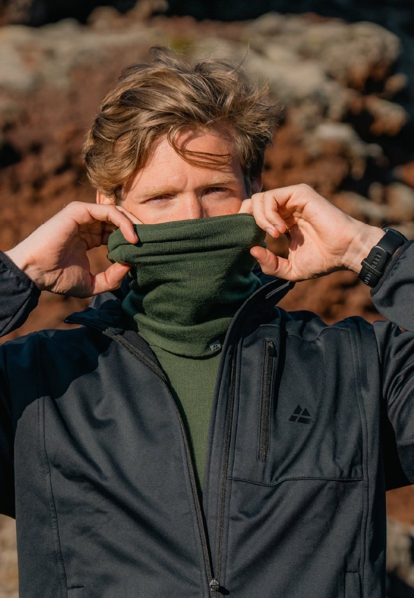 MERINO WOOL NECK GAITER FOR MEN & WOMEN - DANISH ENDURANCE