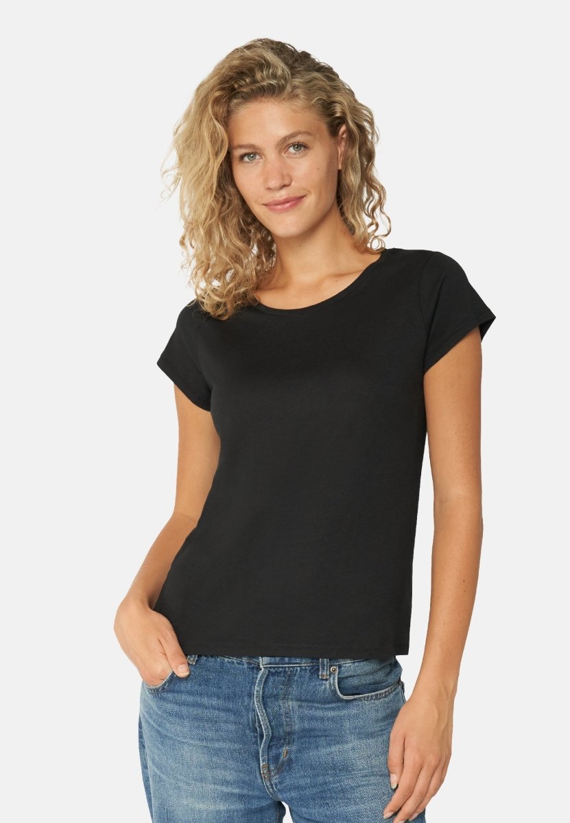 MODAL CREW NECK T-SHIRT FOR WOMEN - DANISH ENDURANCE