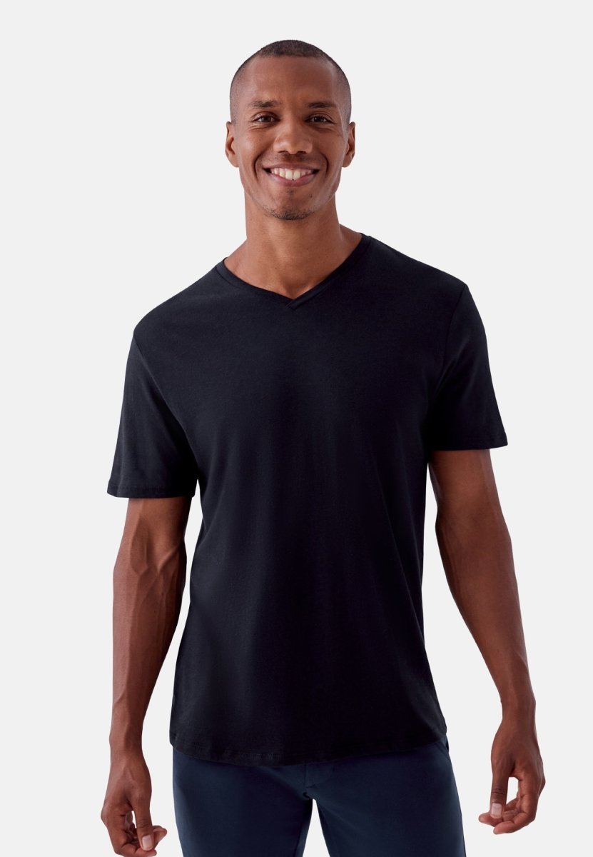 MODAL V-NECK T-SHIRT FOR MEN – DANISH ENDURANCE