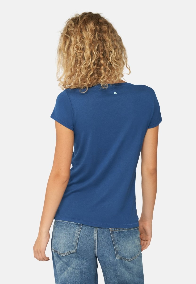 MODAL V NECK T-SHIRT FOR WOMEN - DANISH ENDURANCE