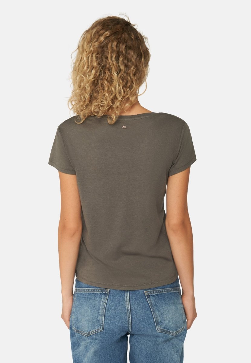 MODAL V NECK T-SHIRT FOR WOMEN - DANISH ENDURANCE