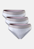 ORGANISCHE KATOENEN BIKINI SLIPS (Outlet) - Grijs