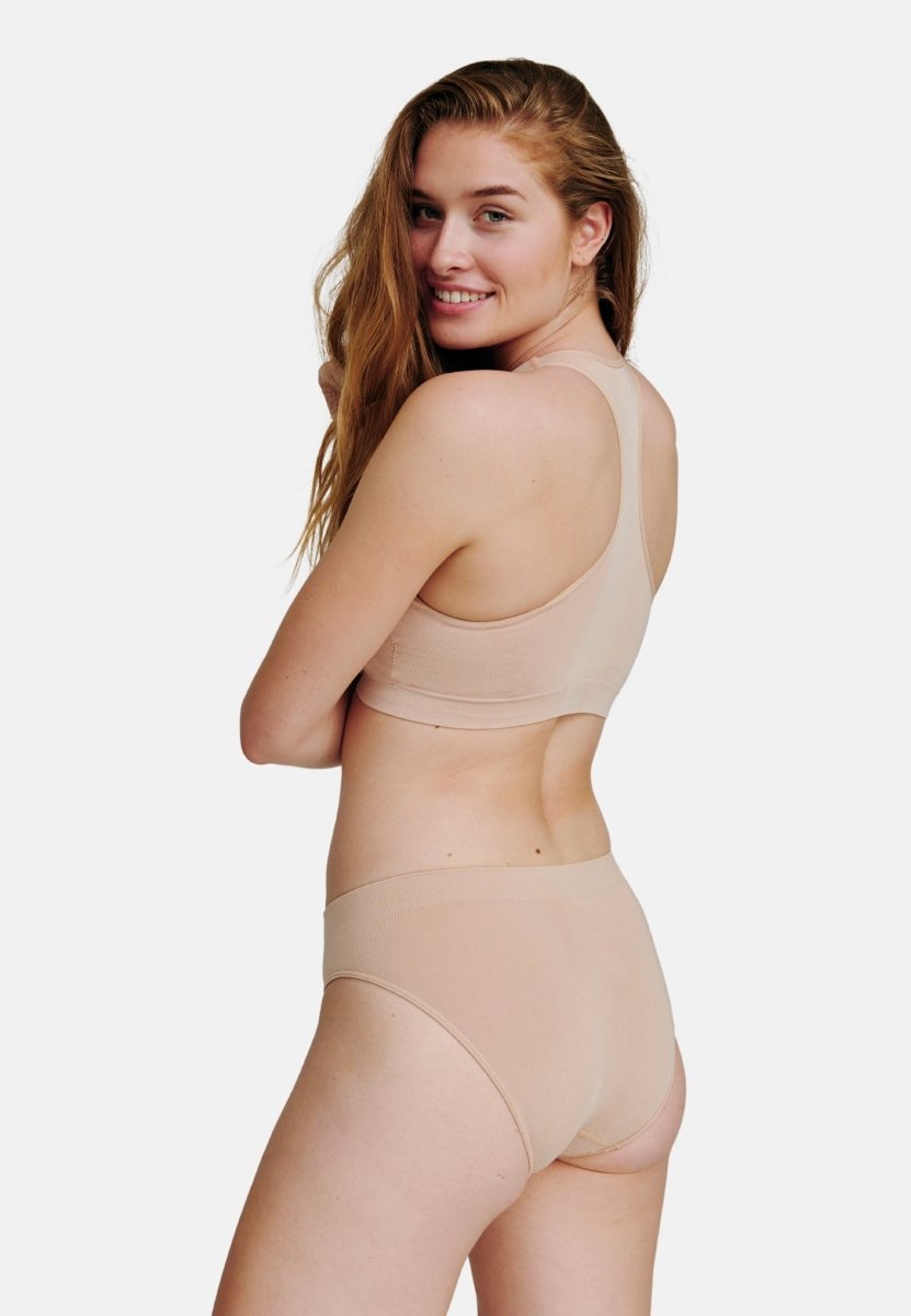 Womens Bikini Underwear Bamboo Sweatproof Underwear Stretch