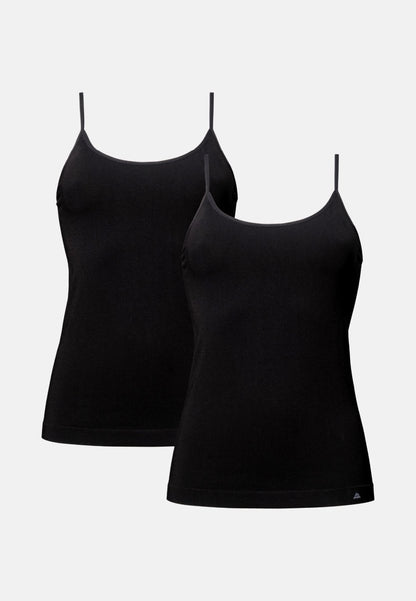 SEAMLESS BAMBOO SINGLET TOP - DANISH ENDURANCE