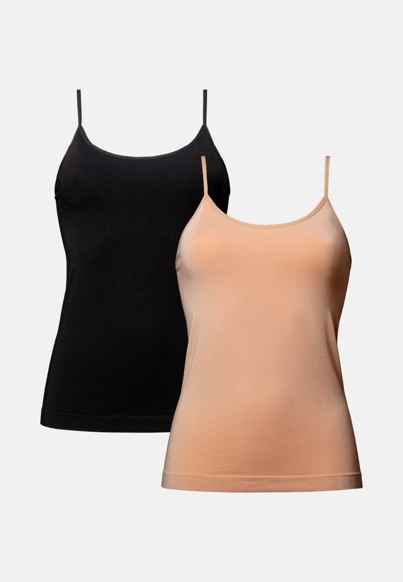 SEAMLESS BAMBOO SINGLET TOP - DANISH ENDURANCE