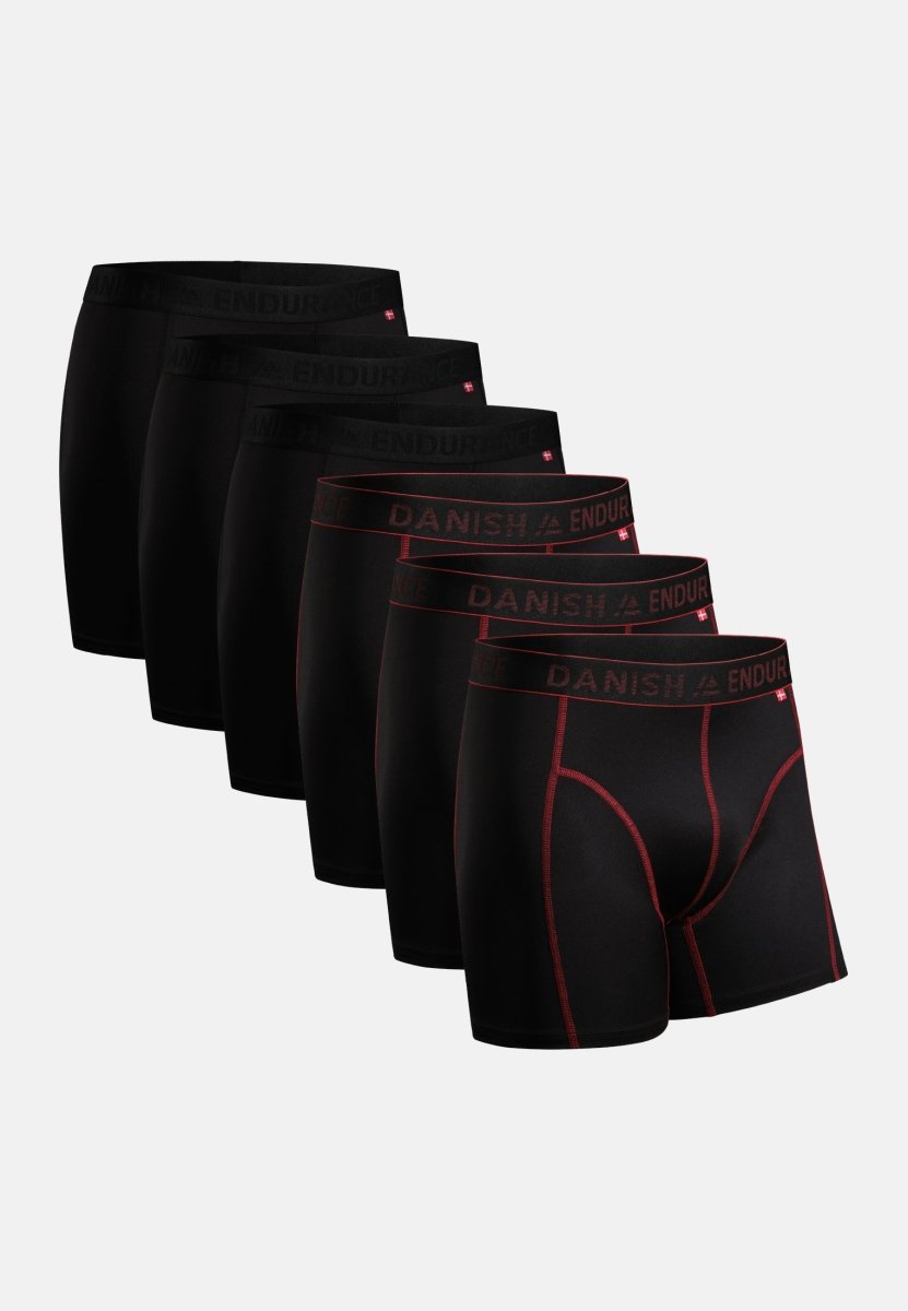 Danish Endurance 6 PACK CLASSIC - Boxer shorts - multicolor black