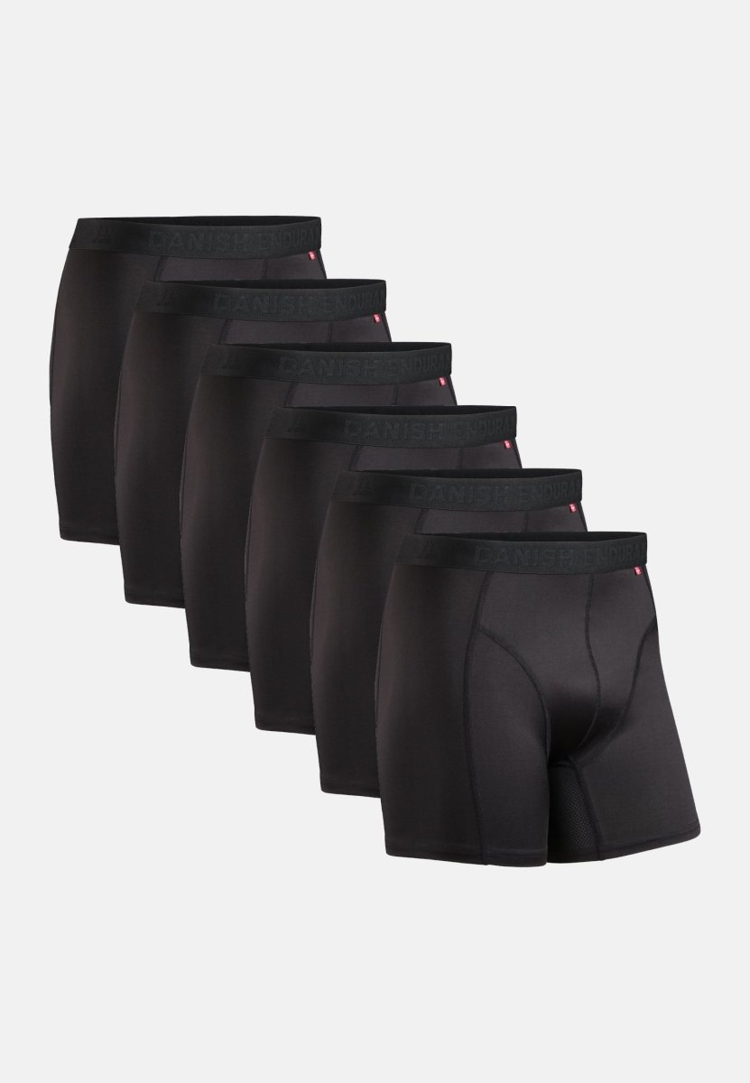 DANISH ENDURANCE Paquete de 3 calcetines de ciclismo, corte bajo,  transpirables para hombres y mujeres