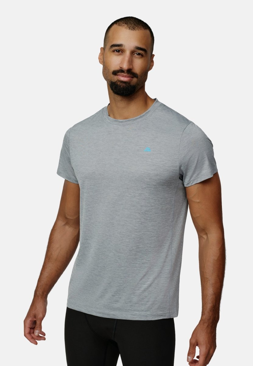 Sustain Performance T-Shirt - Bright Blue / L / Small Logo